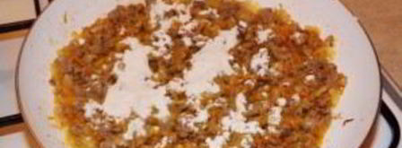 гуляш из фарша с подливкой. Шаг 4