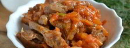 гуляш из говядины с подливкой. Шаг 7