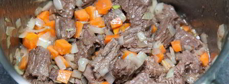 гуляш из говядины со сладким перцем. Шаг 5