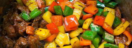 гуляш из говядины со сладким перцем. Шаг 9