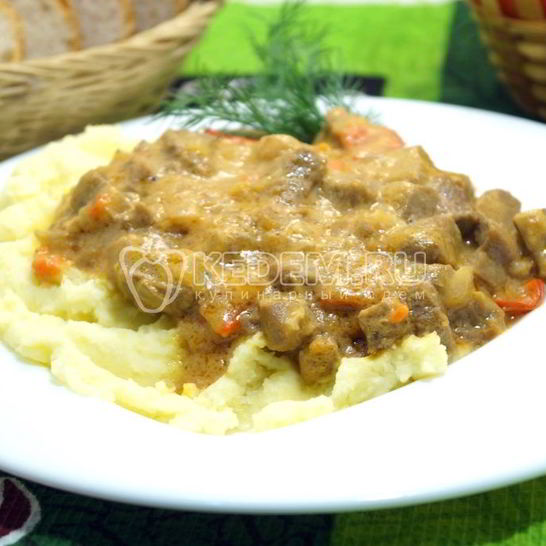 Рецепт гуляша из говядины