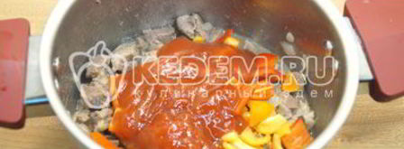 гуляш из говядины. Шаг 2