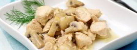 гуляш из индейки с грибами. Шаг 5