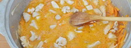 гуляш из куриной грудки. Шаг 7