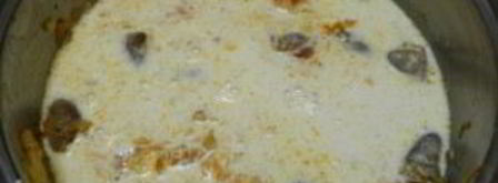 гуляш из куриных сердечек. Шаг 10