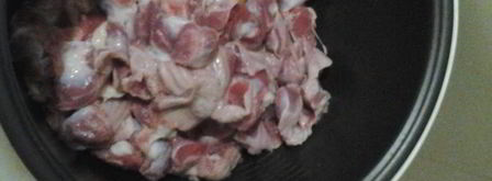 гуляш из куриных желудков. Шаг 3