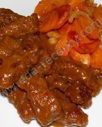 Гуляш из мяса барсука