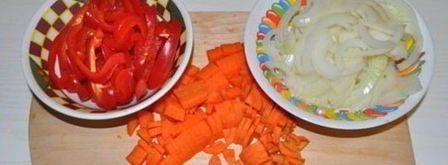 гуляш из печени. Шаг 2