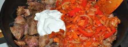 гуляш из печени. Шаг 6