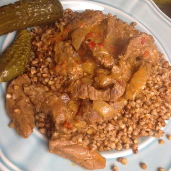 Рецепт гуляша из свинины с овощами