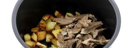 гуляш из свиного сердца. Шаг 8