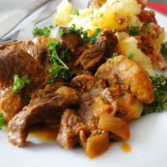 Рецепт гуляша из телятины по-австрийски