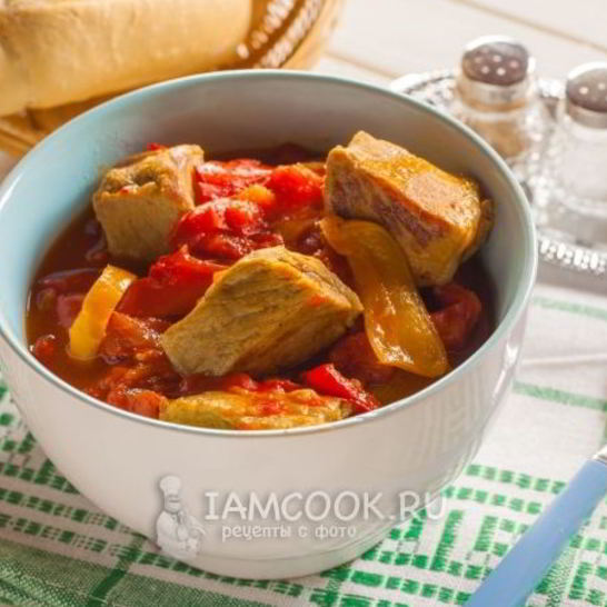 Рецепт гуляша из телятины