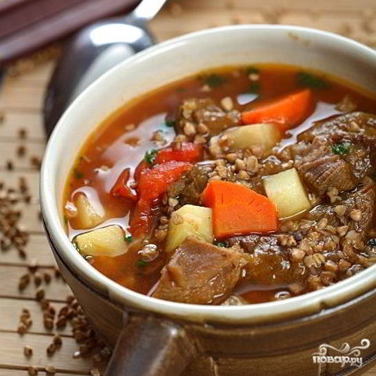 Рецепт гуляша с гречкой