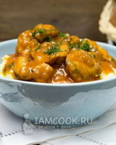 Классический гуляш из свинины