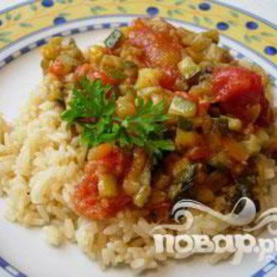 Рецепт овощного гуляша рататуй