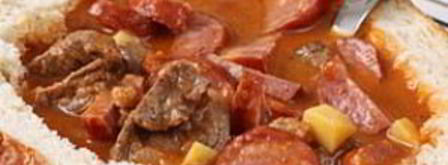 суп-гуляш в хлебе. Шаг 5