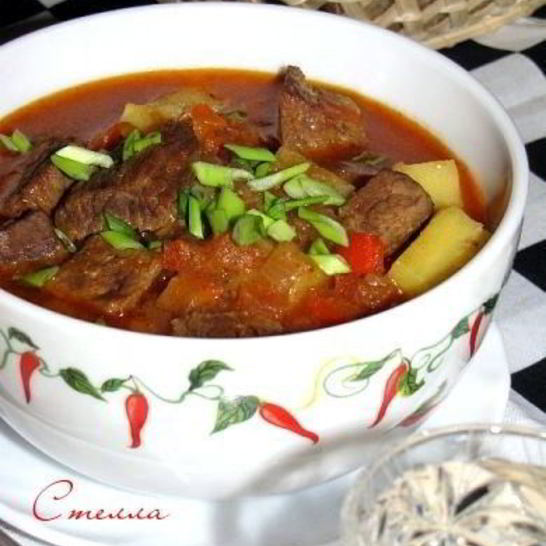 Рецепт венгерского гуляша