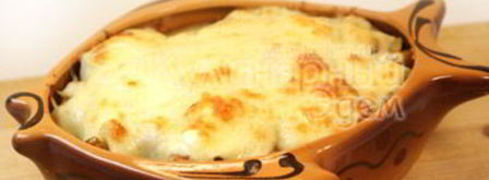 картофельное пюре под шампиньонами. Шаг 8