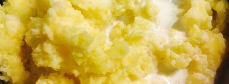 картофельное пюре с грибами и зеленью. Шаг 6