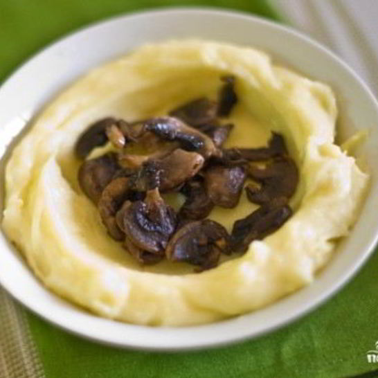 Рецепт картофельного пюре с грибами