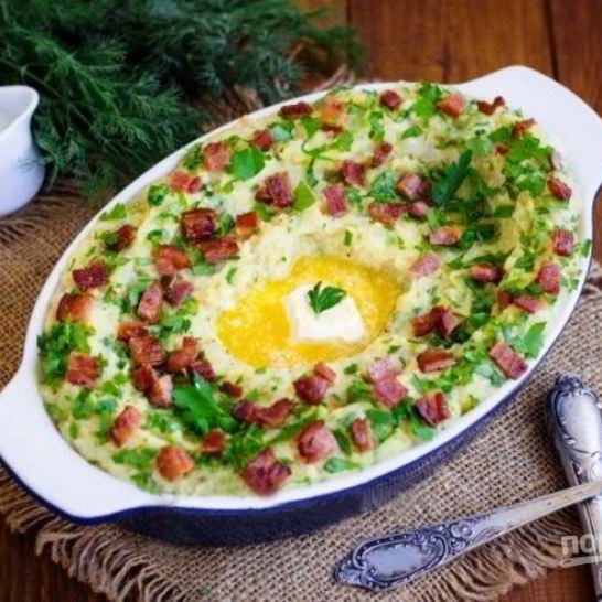 Рецепт картофельного пюре с капустой