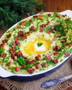 Картофельное пюре с капустой