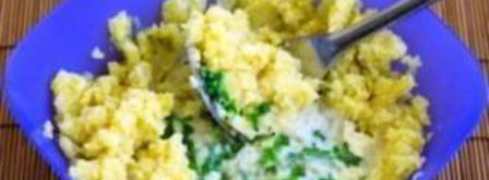 картофельное пюре с капустой. Шаг 6