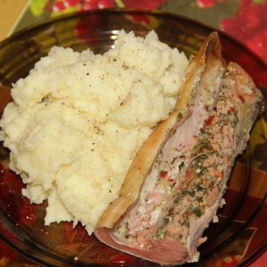 Рецепт картофельного пюре с пастернаком и сметаной