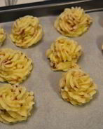 Картофельное пюре с ветчиной