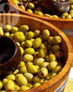 Картофельные клецки с начинкой из индейки и маслин