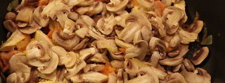 картофельные ньокки с куриным филе и грибами. Шаг 4