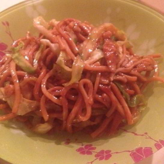 Рецепт китайской лапши с курицей