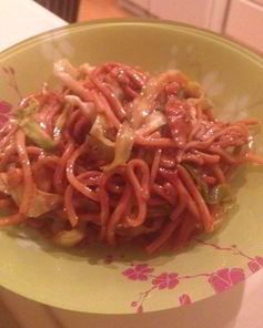 Китайская лапша с курицей