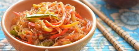 китайская лапша с овощами. Шаг 10