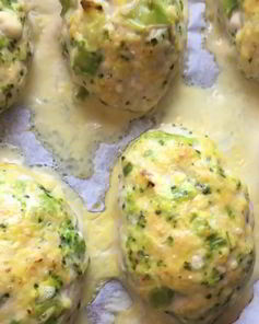 Диетические котлеты из брокколи