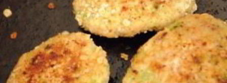 диетические котлеты из брокколи. Шаг 4