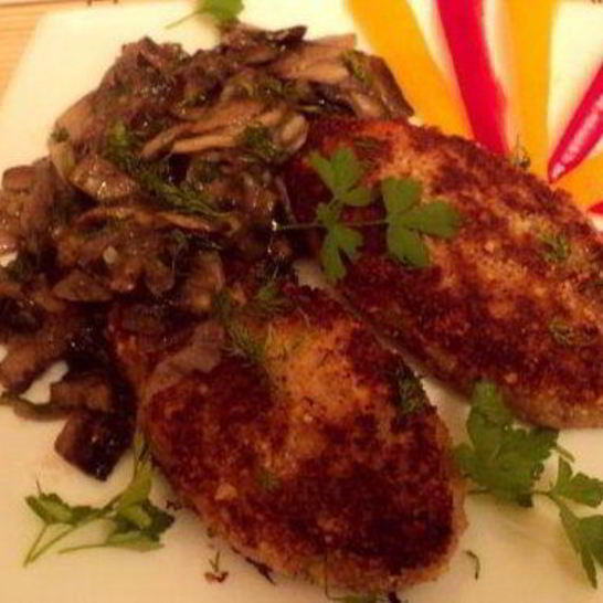 Рецепт фасолевых котлет с грибами