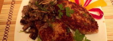 фасолевые котлеты с грибами. Шаг 8