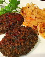 Гречневые котлеты с грибами