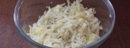 картофельные котлеты с колбасой. Шаг 2