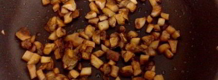 котлеты-гнезда с грибами и сыром. Шаг 5