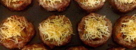 котлеты-гнезда с грибами и сыром. Шаг 9