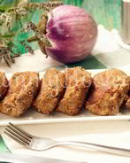 Котлеты из баклажанов с сыром