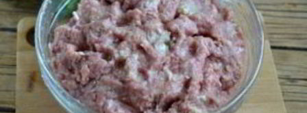 котлеты из фарша с начинкой. Шаг 4