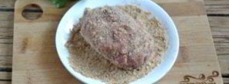 котлеты из фарша с начинкой. Шаг 8