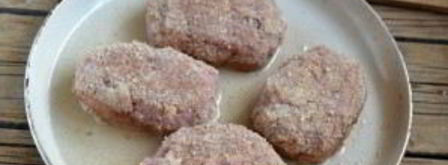 котлеты из фарша с начинкой. Шаг 9