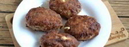 котлеты из фарша с начинкой. Шаг 10