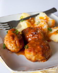 Котлеты из фарша с подливкой