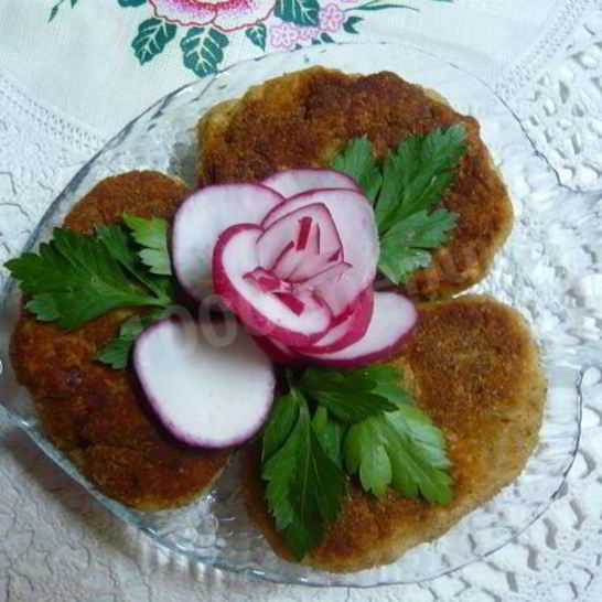 Рецепт котлет из кальмаров